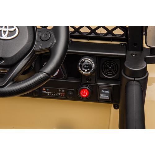 Licencirani auto na akumulator Toyota FJ Cruiser 4x4 - bež slika 10