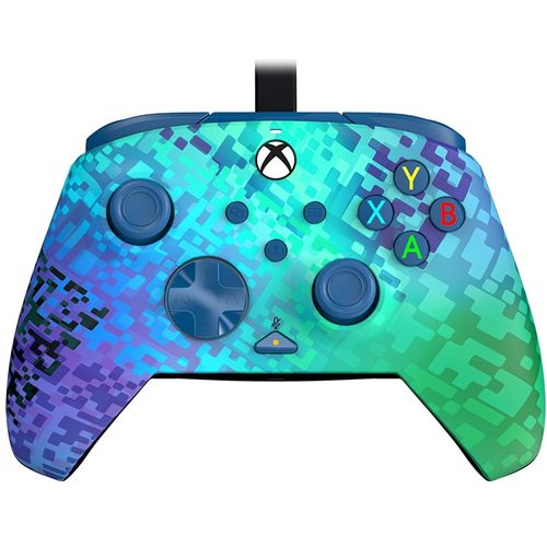 PDP XBOX WIRED CONTROLLER REMATCH - GLITCH GREEN slika 1