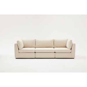 Atelier Del Sofa Trosjed, Mottona 3-Seat Sofa - Cream