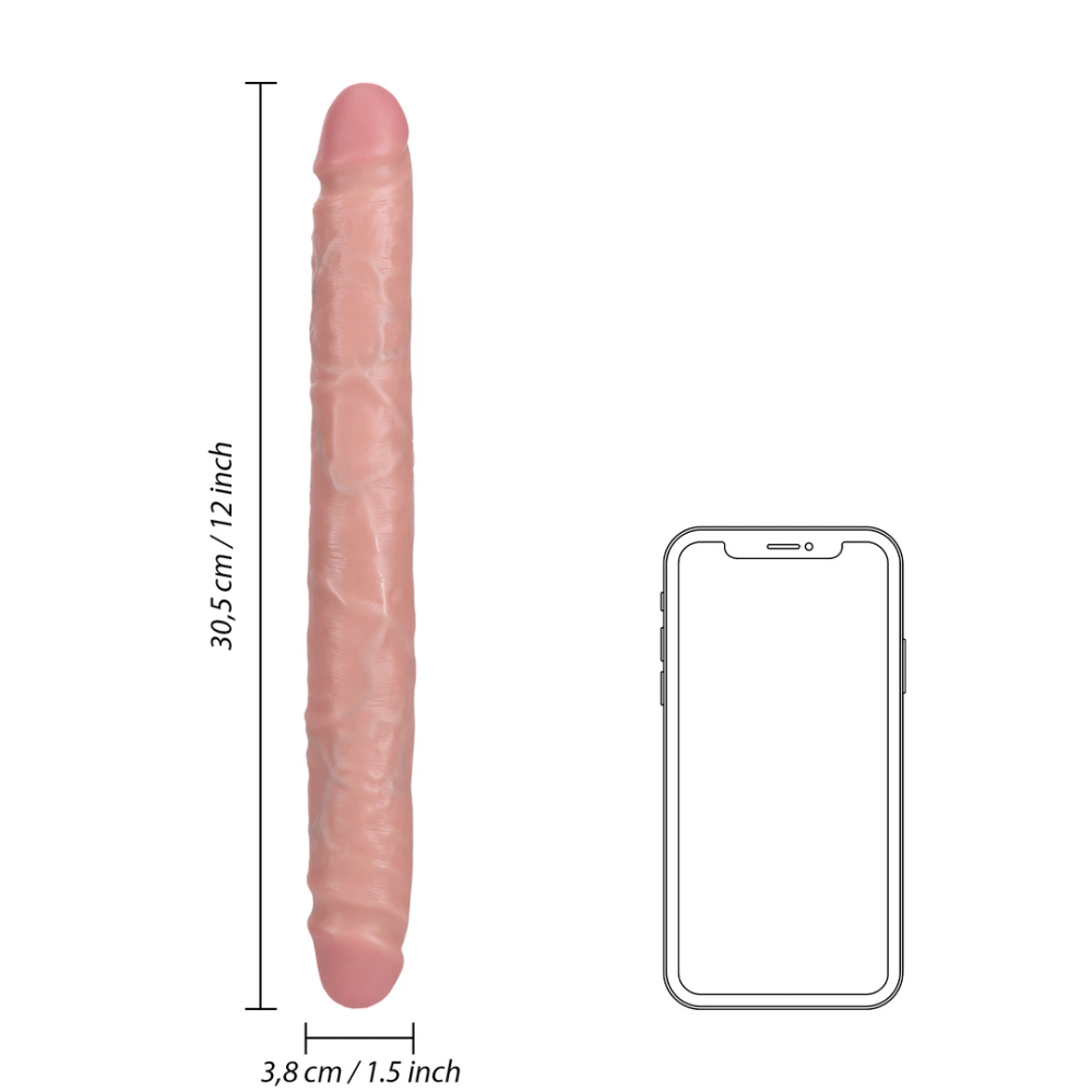RealRock by Shots Slim Double Ended Dong 12 / 30,5 cm slika 6