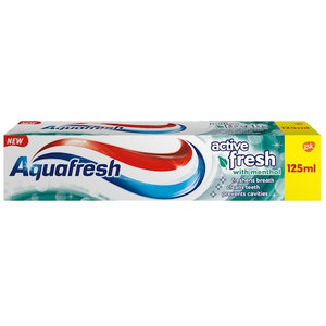 Aquafresh Pasta za zube Active Fresh 125ml
