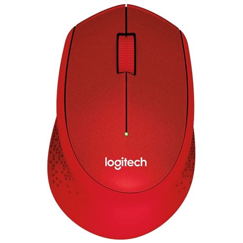 LOGITECH M330 Silent Plus Wireless crveni miš slika 2