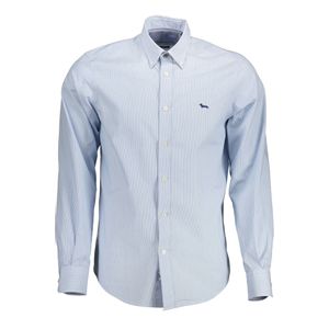 HARMONT &amp; BLAINE MEN'S LONG SLEEVE SHIRT LIGHT BLUE