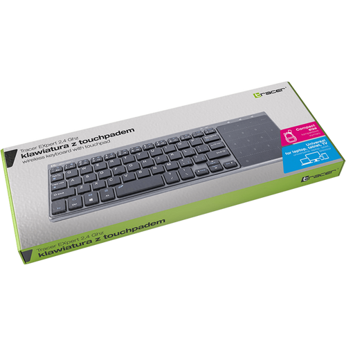 Tracer Tastatura sa touchpad-om, bežična - EXPERT RF 2,4 GHZ slika 2