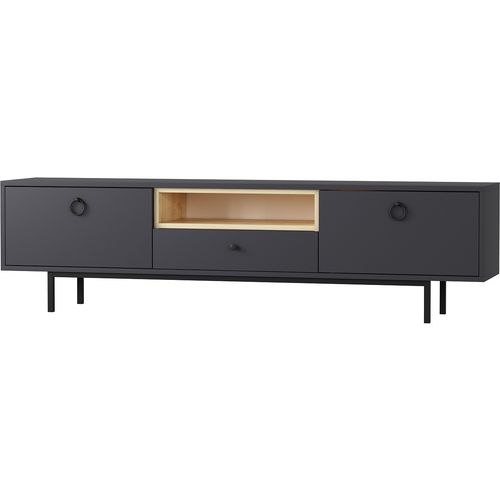 Naturel - Anthracite Anthracite TV Stand slika 6