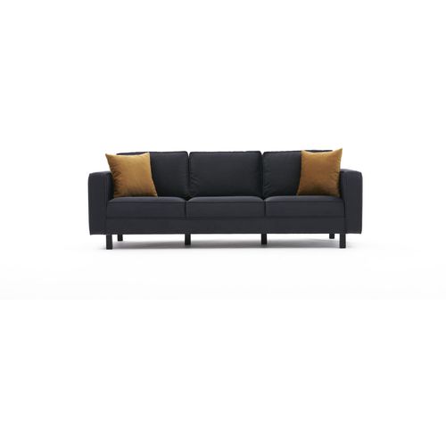 Atelier Del Sofa Trosjed, Antracit, Kale Velvet - Anthracite slika 5