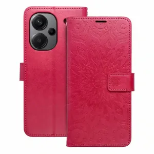 MEZZO preklopna torbica za XIAOMI Redmi Note 13 Pro Plus 5G mandala magenta