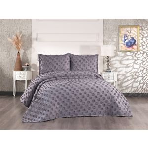 Hayal - Anthracite Anthracite Double Bedspread Set