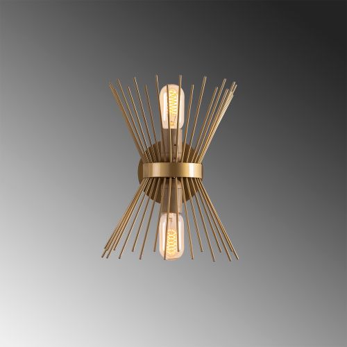 Zidna lampa Opviq Kirpi - 3092 Gold slika 6