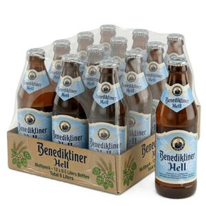 Benedktiner Hell pivo flaša 5% 500ml x 12 kom   XXL 