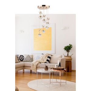 Kristal 8725-2 Gold Chandelier