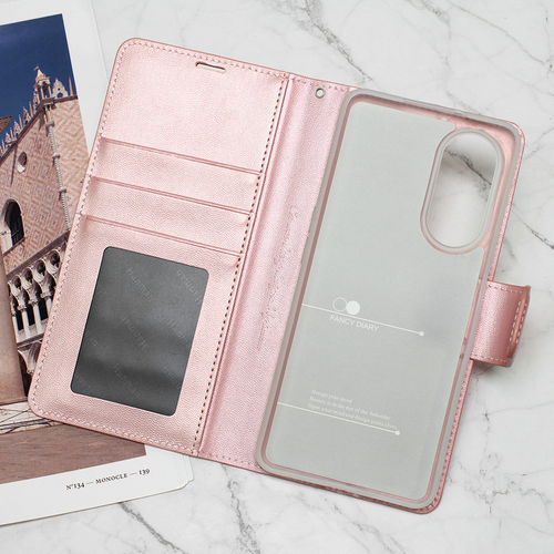 Torbica Hanman Canvas ORG za Oppo Reno 10/10 Pro roze slika 2