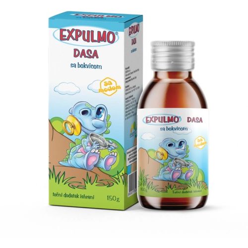 Dasa Expulmo bokvica tdi, sirup za decu, 150g slika 1