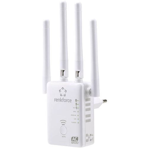 Renkforce WS-WN575A3 Dual Band AC1200 WLAN repetitor  2.4 GHz, 5 GHz slika 3