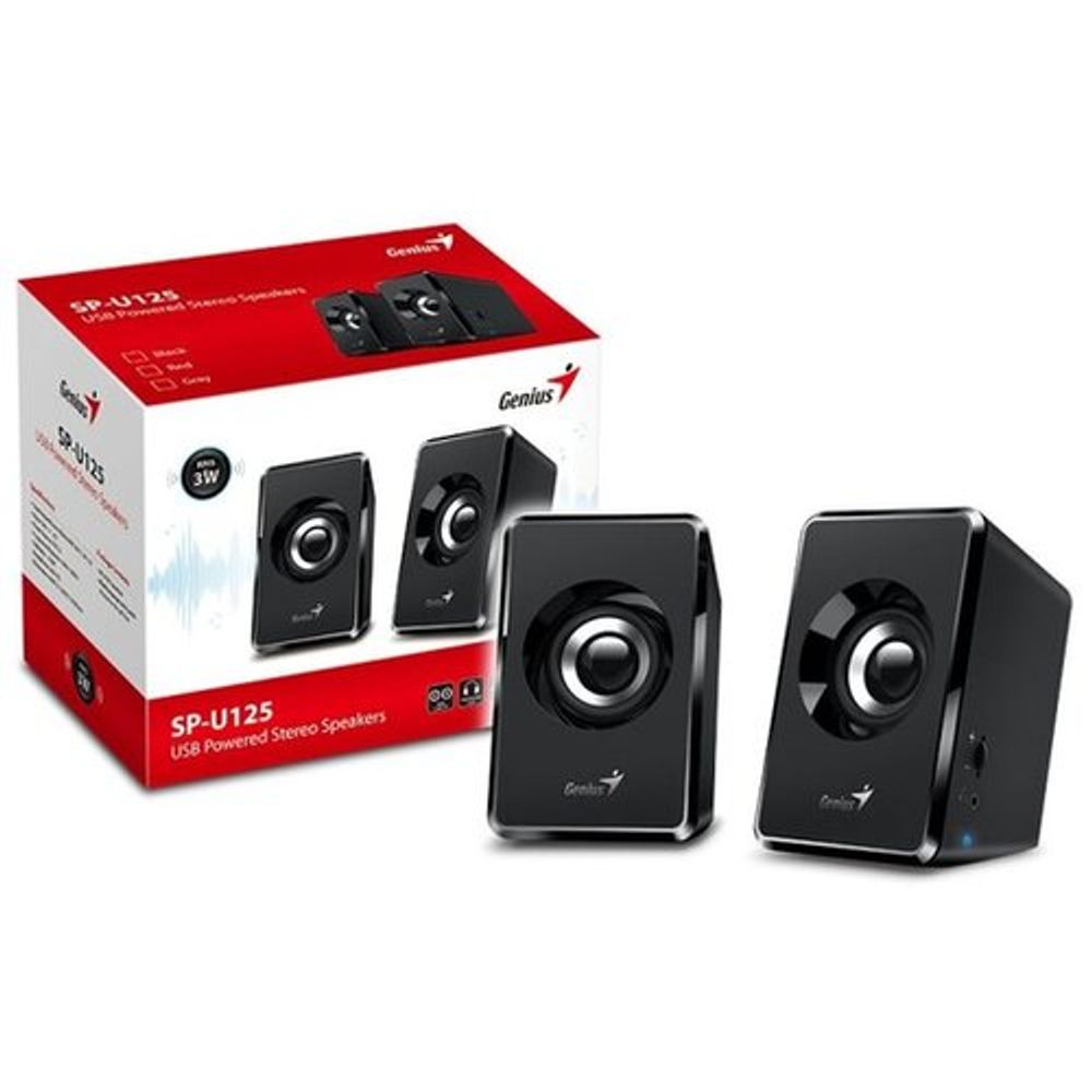 Zvučnik Genius SP-U125 USB crni slika 1
