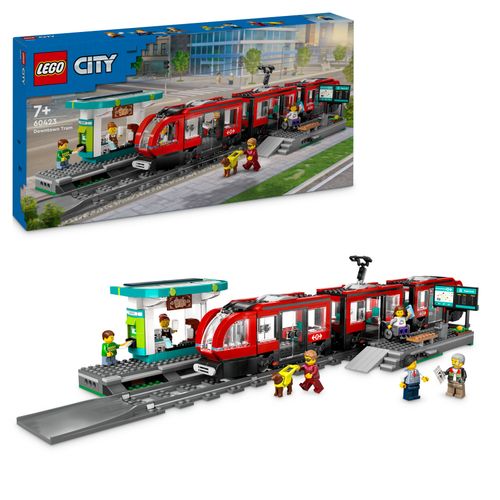 LEGO® CITY 60423 Tramvajska stanica u centru slika 2