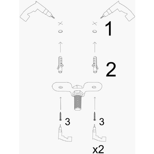 Opviq Vislica SOCKET, crno, metal, promjer 118 cm, visina 122 cm, promjer sjenila 38 cm, visina 14 cm, diuljina kabla 180 cm, 3 x E27 40 W, Tel - 6741 slika 7