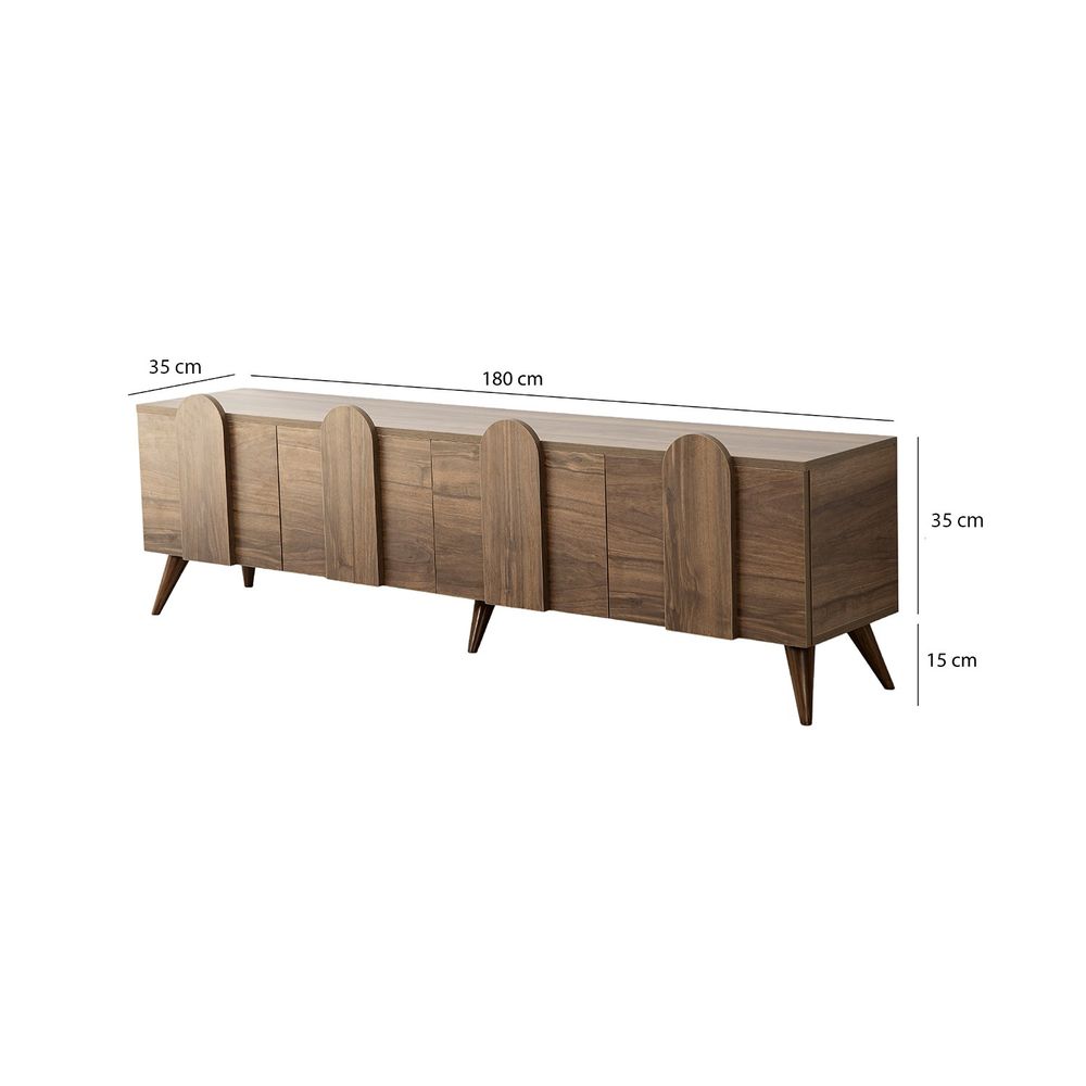 TV Stalak New Line - Walnut v2 od Oraha slika 6