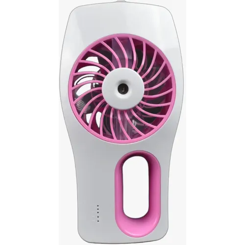 Ručni mini ventilator roze slika 1