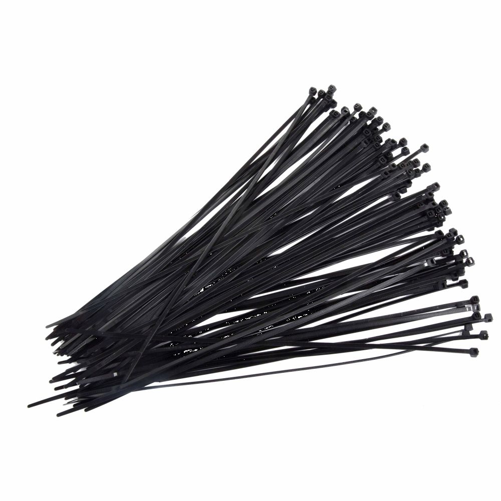 VEZICE NAJLONSKE ZA KABEL CRNA 2,5X100MM 100KOM PR  59110C slika 1