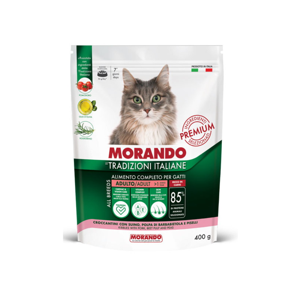 Morando Tradizioni Cat Adult svinjetina, cikla i grašak slika 1