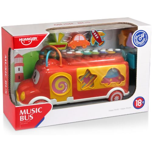 HK Mini igračka super zabavni autobus za bebe slika 1