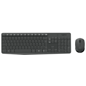 Tast+mis Logitech MK235 Wireless USB Gray US 920-007931