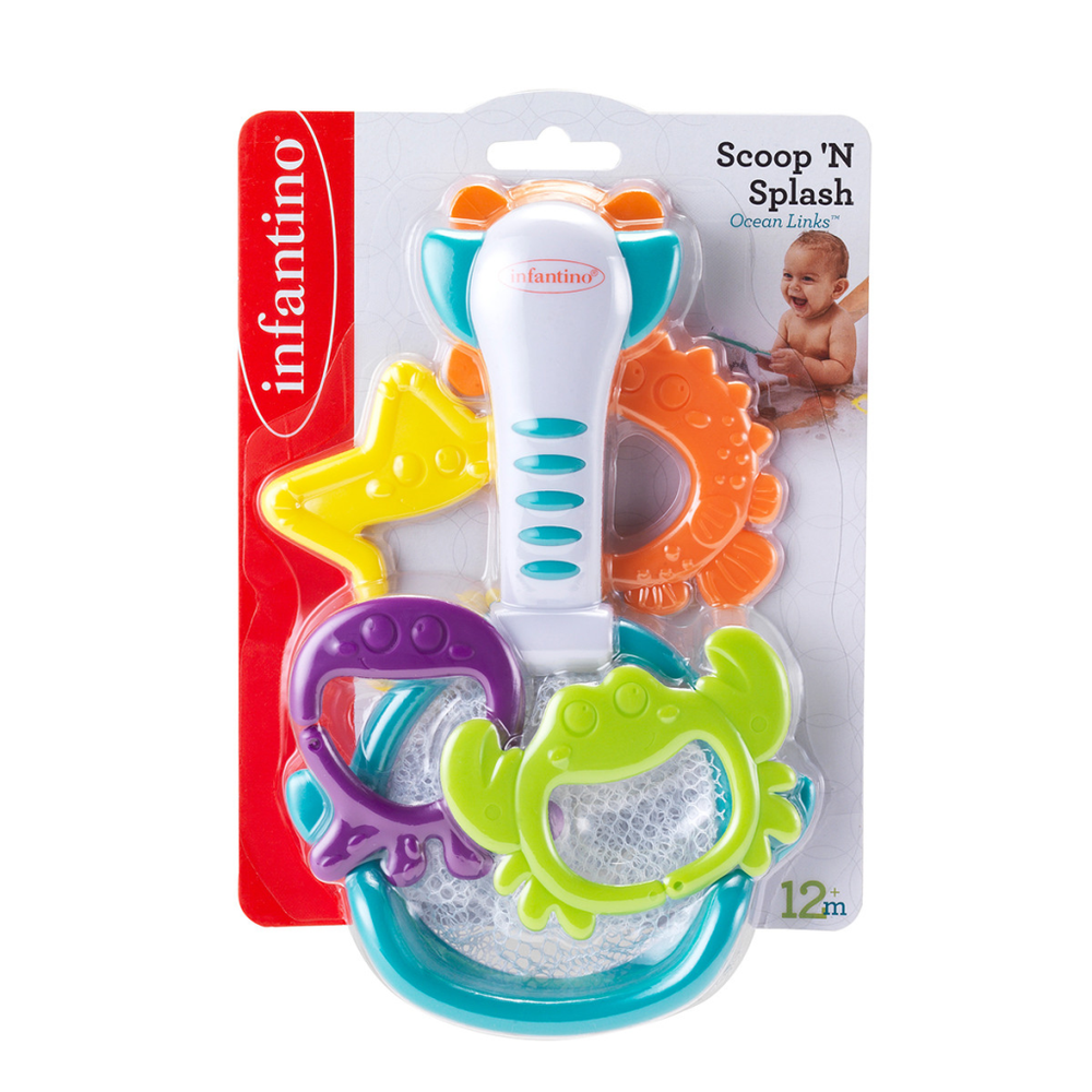 Infantino 205041 Igračka za kupanje Scoop 'N Splash Ocean Links slika 5