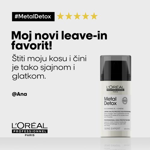 Loreal Professionnel Paris Metal Detox zaštitna krema 100ml slika 8