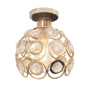 TOOLIGHT ELEGANTNA STROPNA SVJETILKA APP205-1C GOLD CRYSTAL