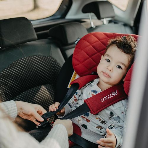 Coccolle® Autosjedalica Vigo iSize 360° 40-150cm Isofix, Poppy Red slika 15