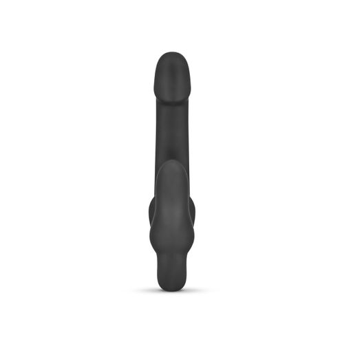 Strap on dildo bez pojasa No-Parts - Morgan, 22 cm, crni slika 5