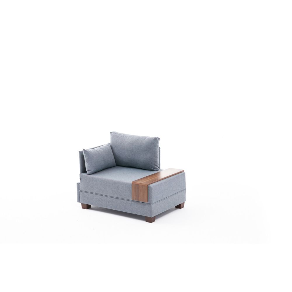 Fly Left - Svijetloplavi Sofa za Jednu Osobu slika 6