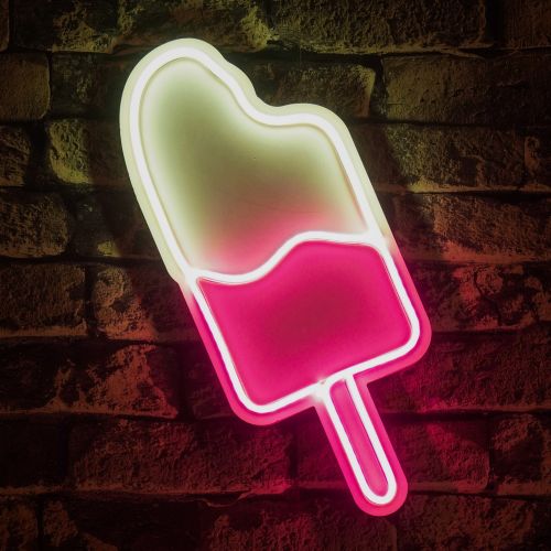 Wallity Ukrasna plastična LED rasvjeta, Ice Cream slika 8