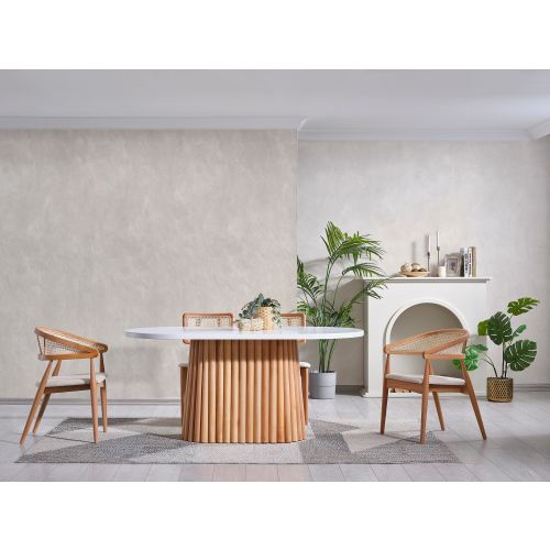 Soho - White, Natural White
Natural Dining Table slika 3