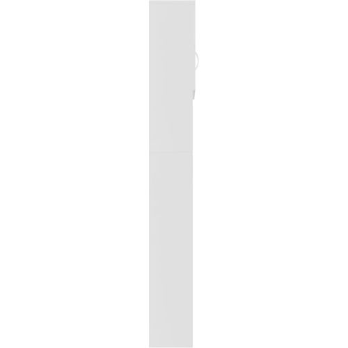 Ormarić za perilicu rublja bijeli 64 x 25,5 x 190 cm od iverice slika 44