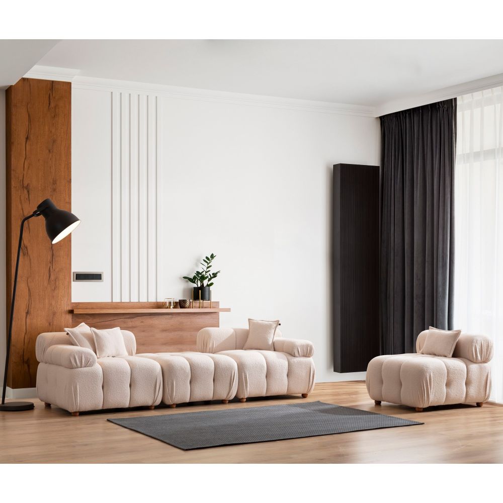 Bellini - Krem Kutić Sofa slika 3