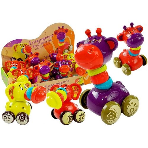 Animal on Wheels Elephant Giraffe slika 1