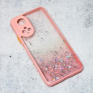 Maska Frame Glitter za Honor X7 roze