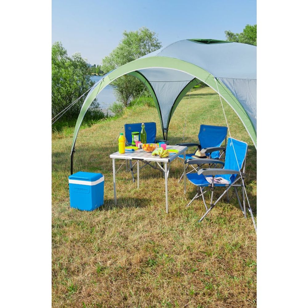 Coleman Sto Square Camp Table 80x80cm, Sivi slika 5