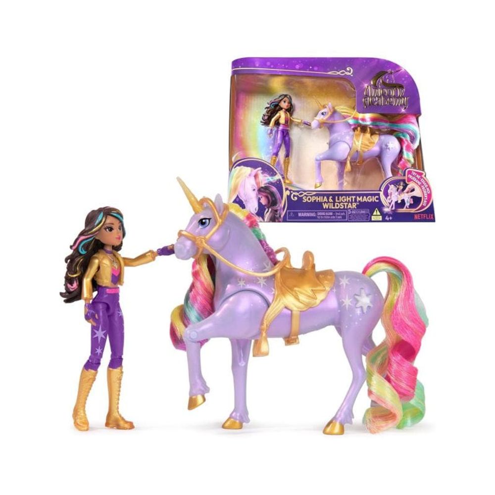 SN6067325 UNICORN ACADEMY LUTKA I KONJIĆ SET slika 1