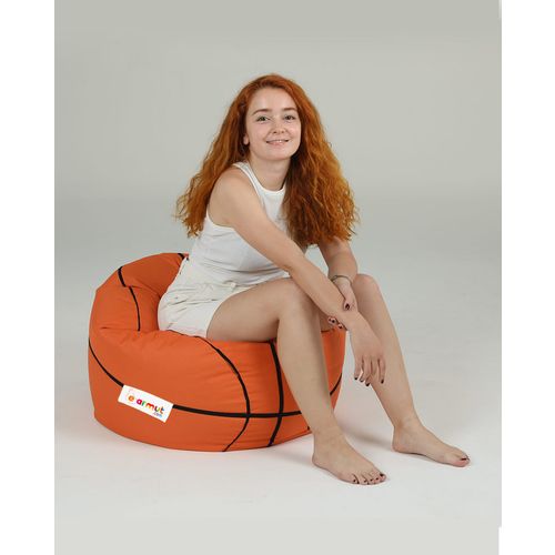 Atelier Del Sofa Vreća za sjedenje, Basketball Kids Pouf - Tile Red slika 3