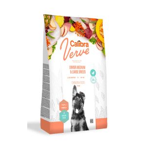 Calibra Dog Verve GF Junior Medium & Large Piletina & Pačetina, hrana za pse 2kg