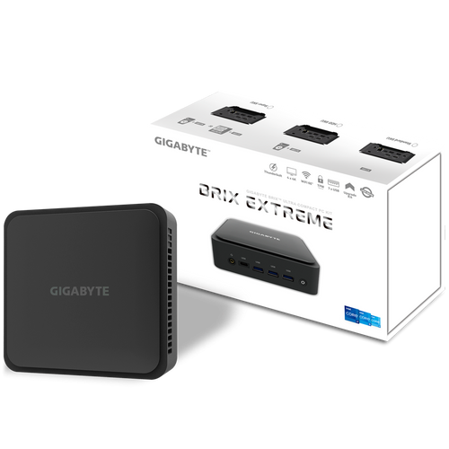 GIGABYTE BRIX Mini-PC NUC i7 1260P, M.2 NVMe, 2.5 GbE, Wi-Fi 6E / BT5.2, Thunderbolt 4/USB4.0 slika 1