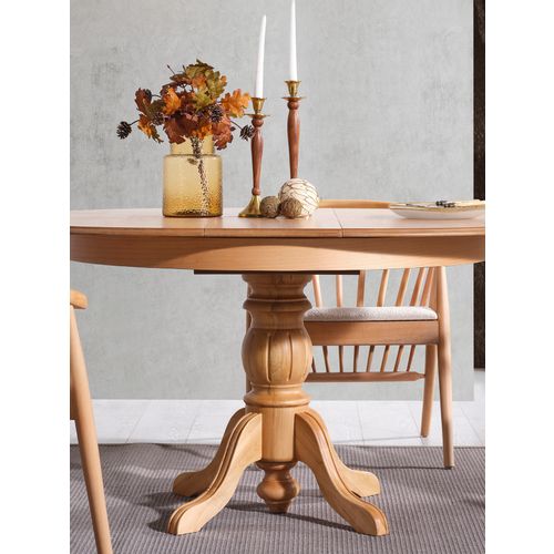 Eva - Natural Natural Extendable Dining Table slika 2