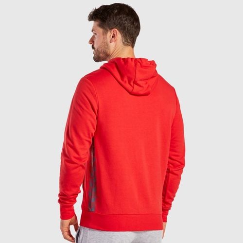 Hoodie Erima Essential Team Crvena/Škriljasto Siva slika 5