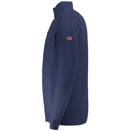 NORWAY 1963 MEN'S BLUE ZIP-UP SWEATSHIRT slika 3