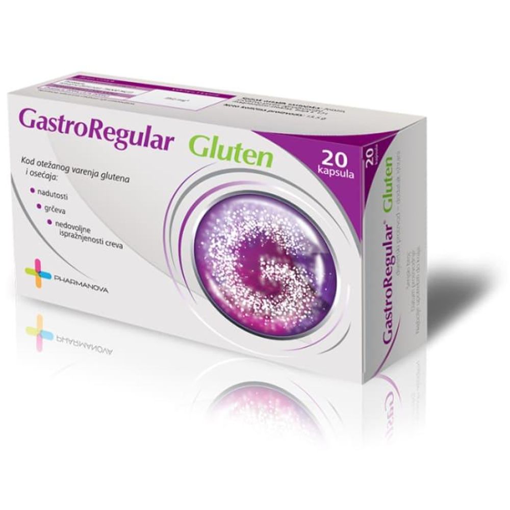 GASTRO REGULAR GLUTEN KAPS A 20 slika 1