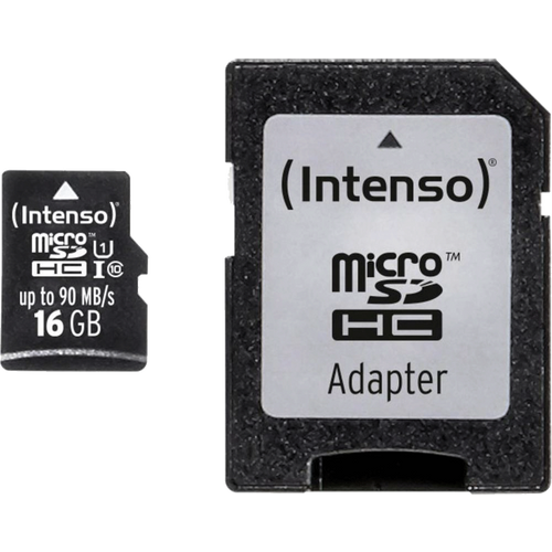 (Intenso) Micro SDHC/SDXC kartica 16GB Class 10, UHS-I +adapter, Pro - BULK MicroSD 16GB Class10 UHS-I Pro slika 1