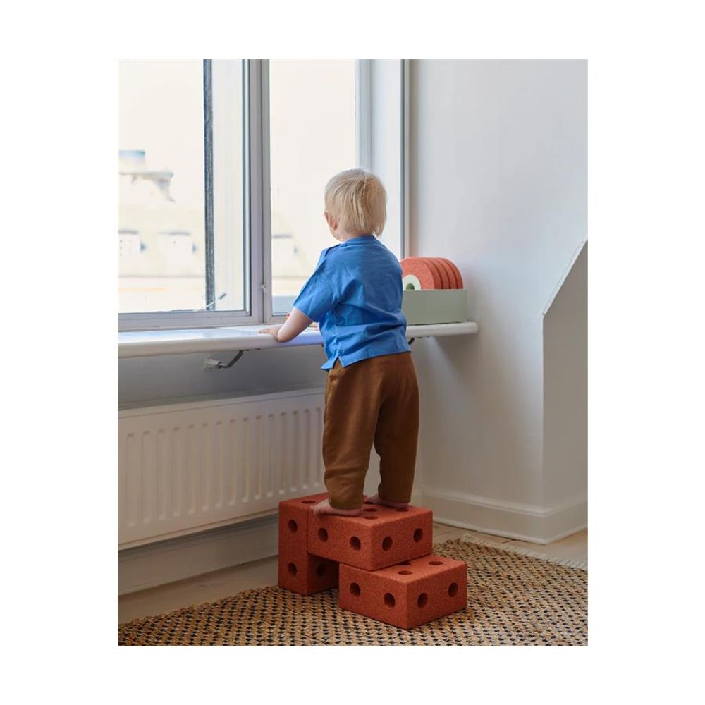 MODU Set za igru Baby Walker 3u1 Burnt Orange / Dusty Green slika 5